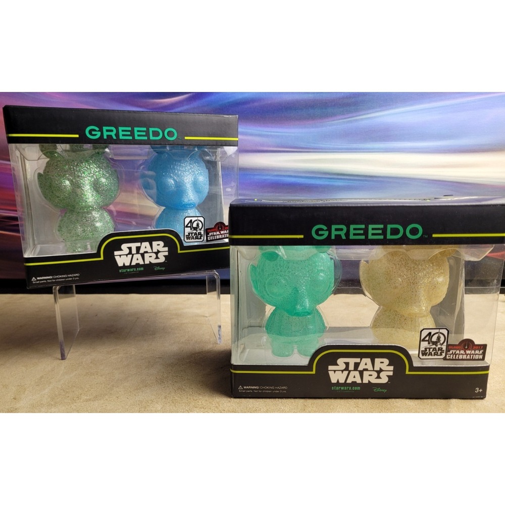 STAR WARS 2017 - 40th Celebration Orlando MegaCon Exclusive Hikari Minis Greedo
